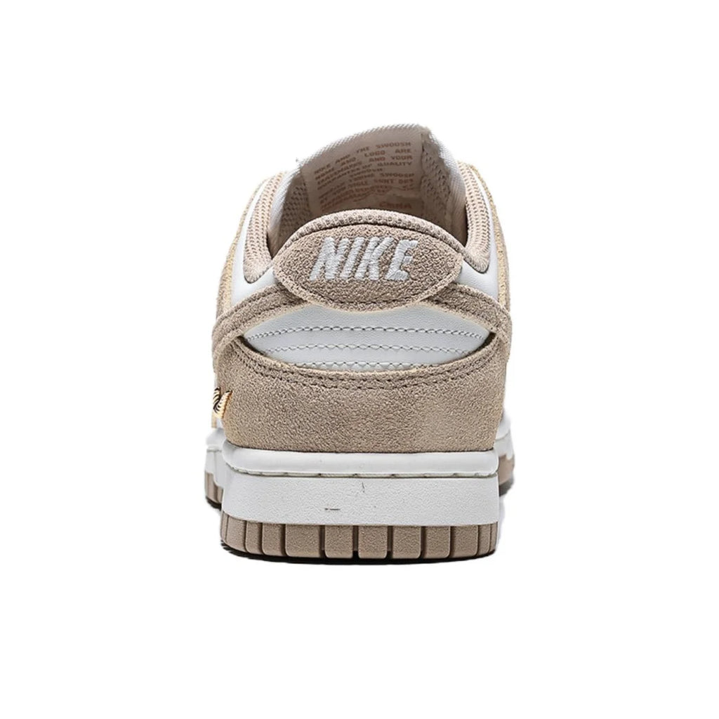 Nike Dunk Low top Skateboard Shoes Women's White Umber IO4244-101